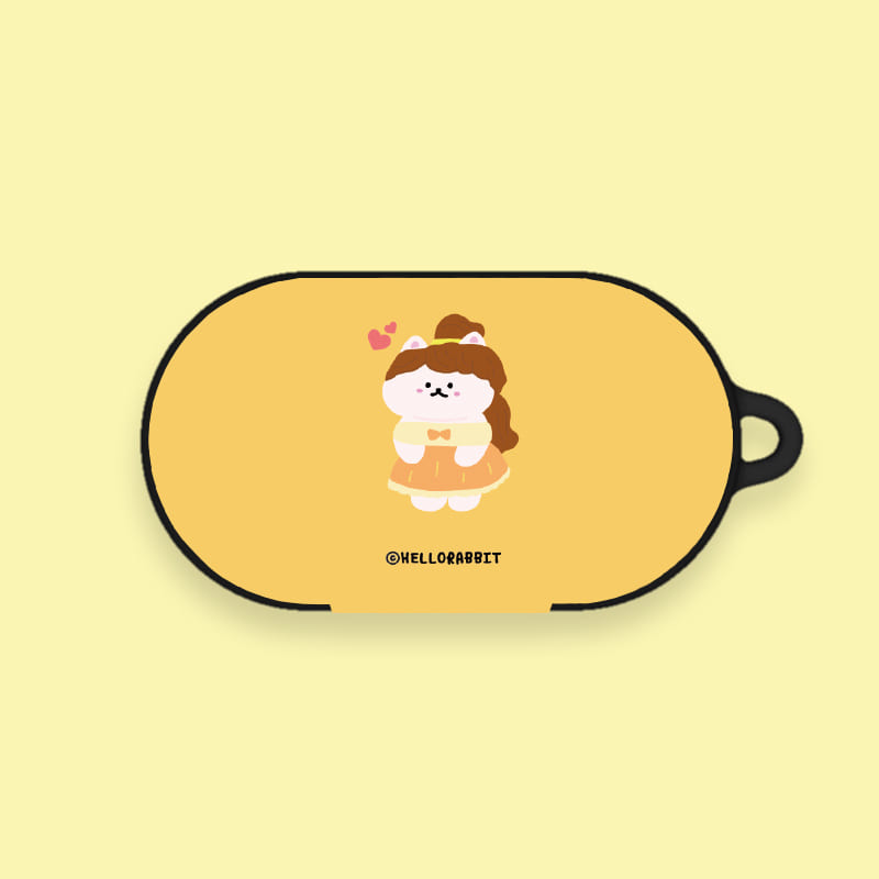 [버즈케이스]프린세스캣 노란원피스고양이